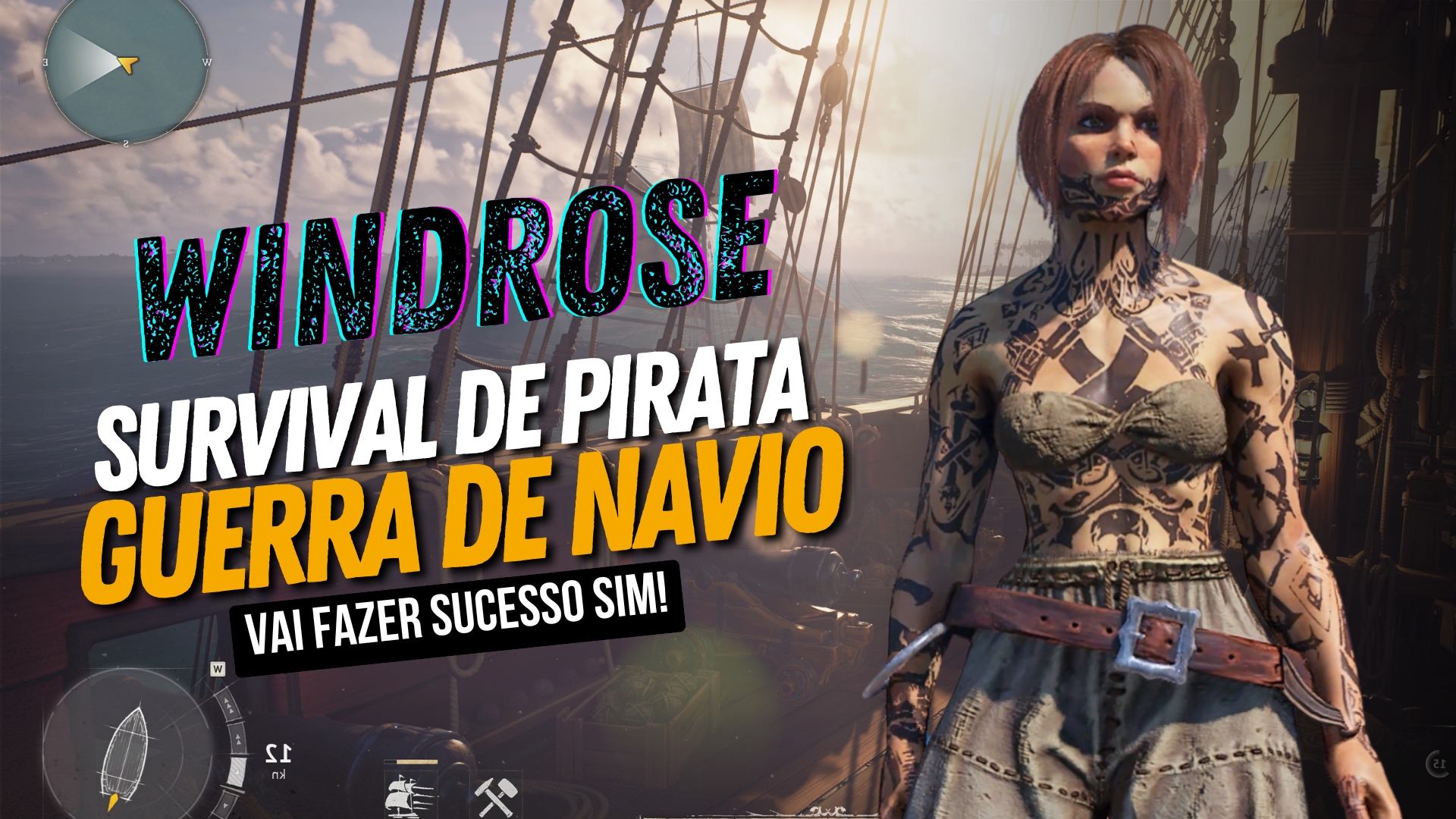 No momento, você está visualizando Windrose (Crosswind): O Novo Survival de Piratas Gratuito que Deves Conhecer!