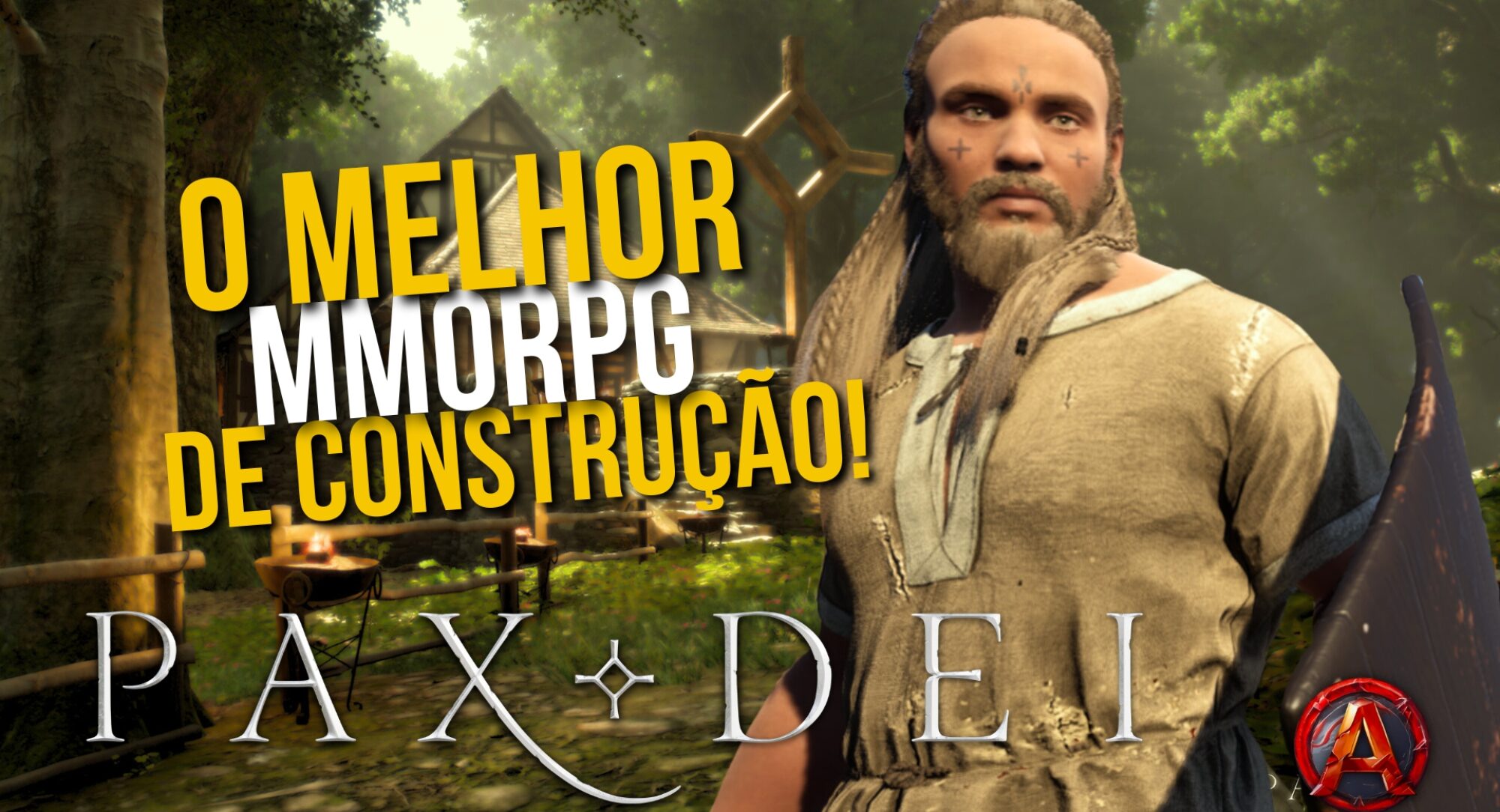 Pax Dei: O MMORPG Sandbox que redefine a Construção e o Crafting em 2026