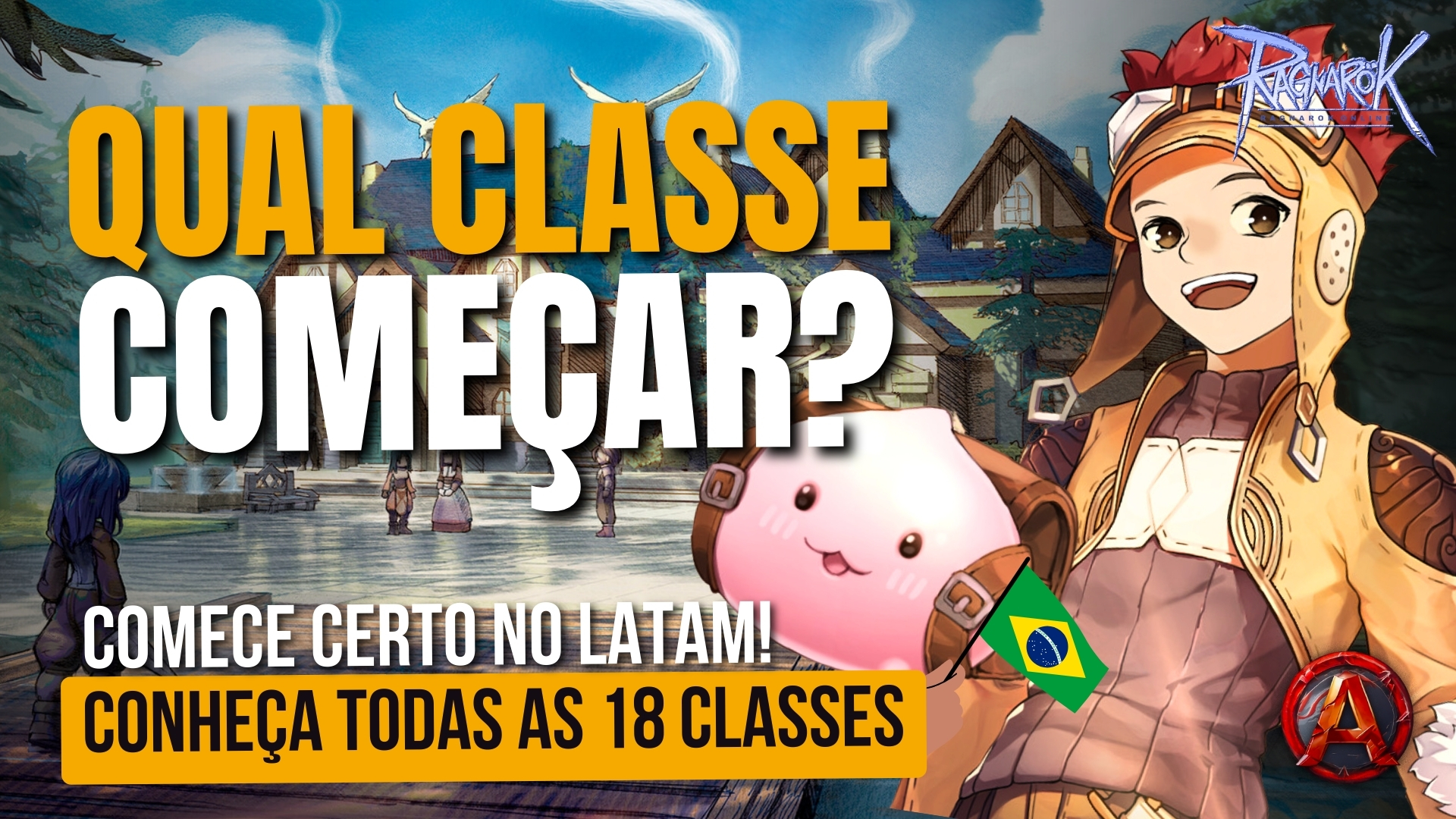 No momento, você está visualizando Guia Ragnarok Online Latam: Qual a Melhor Classe para Iniciantes e Retornantes?