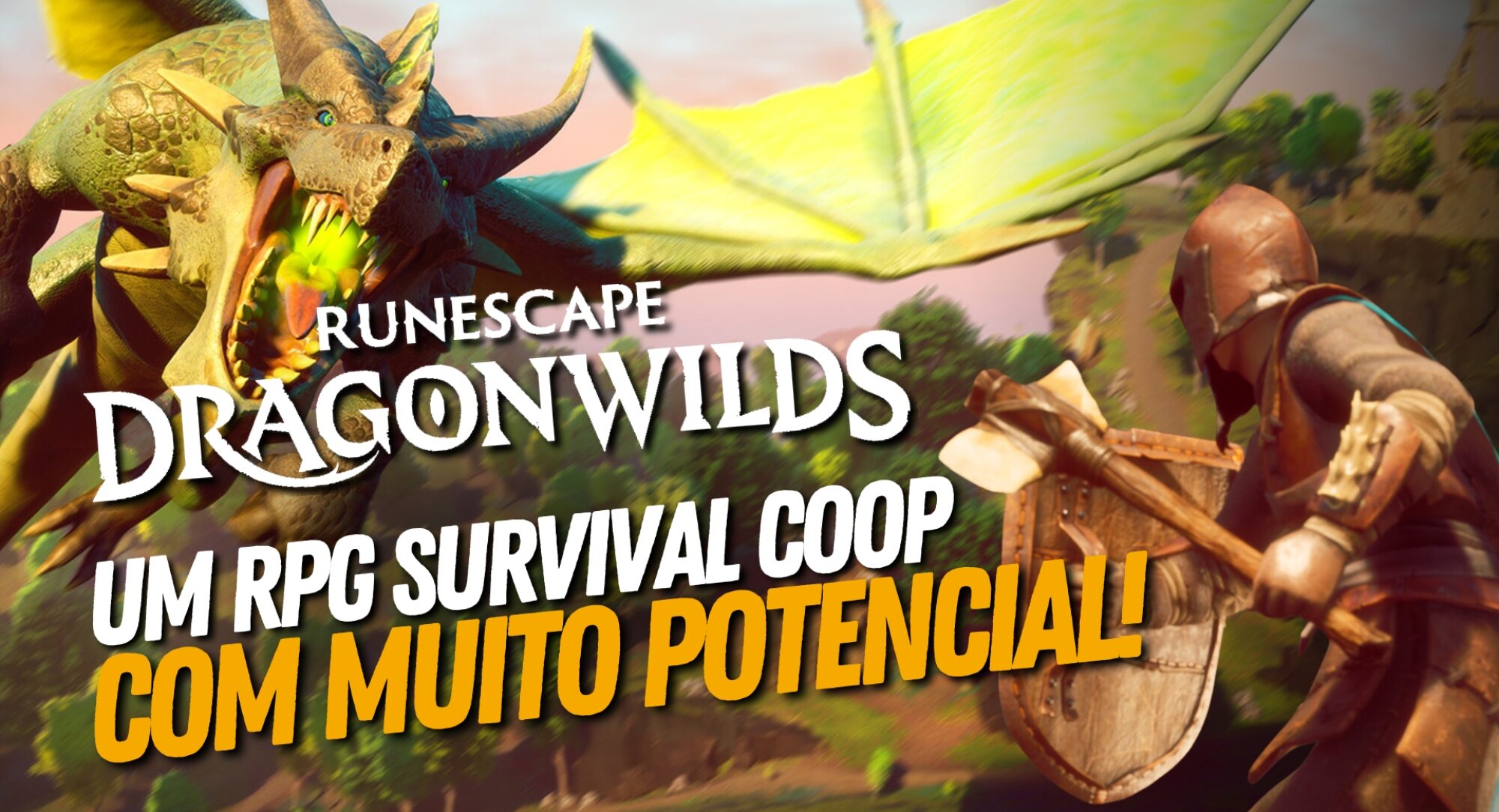 🌲 RuneScape: Dragonwilds – O MMO que virou Survival? Minhas Primeiras Impressões!