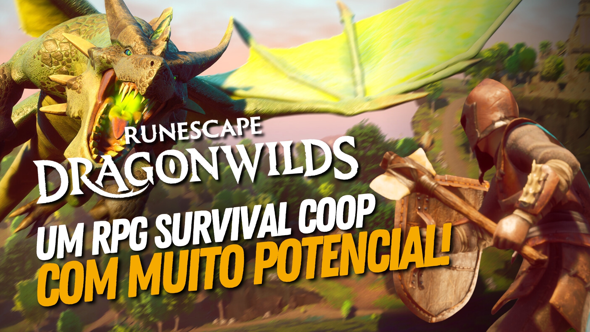 No momento, você está visualizando 🌲 RuneScape: Dragonwilds – O MMO que virou Survival? Minhas Primeiras Impressões!