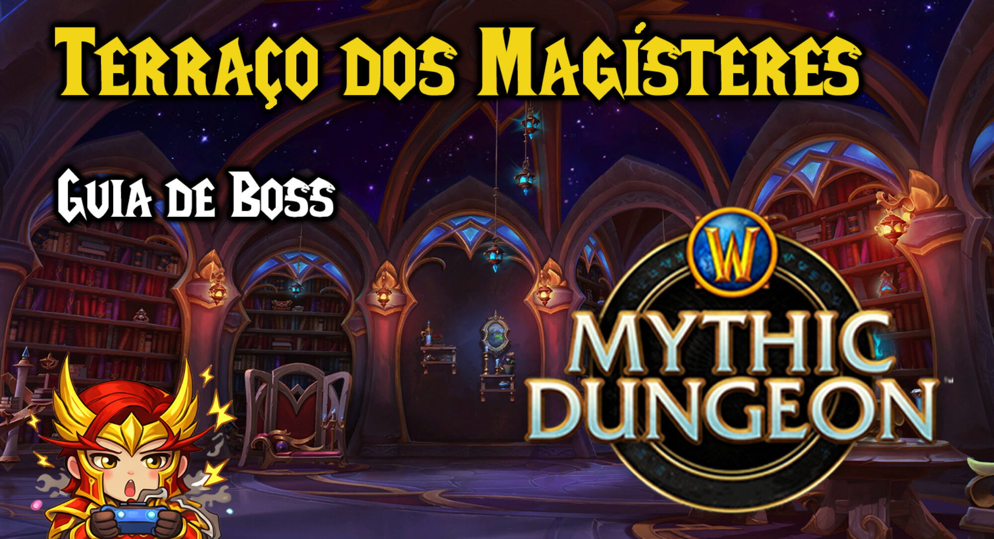 Guia Rápido: Terraço dos Magísteres Mítica (WoW Midnight)