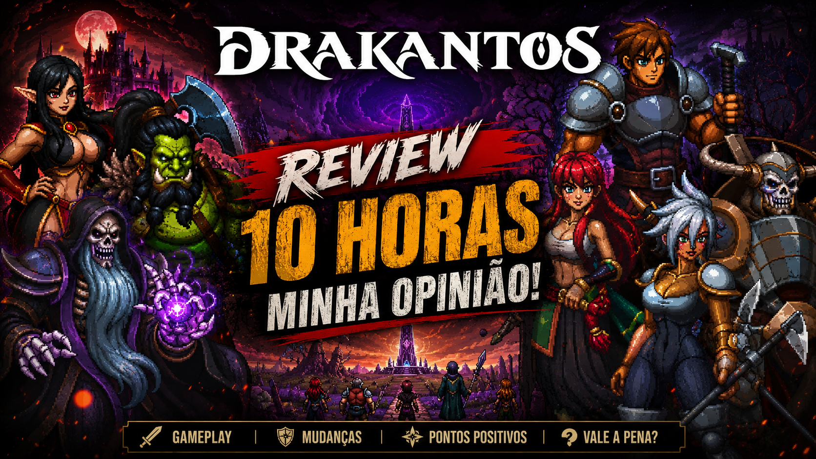 No momento, você está visualizando Joguei 10 Horas do Beta de Drakantos: O PvP é Incrível, mas o Combate Ainda Tem Detalhes a Ajustar!