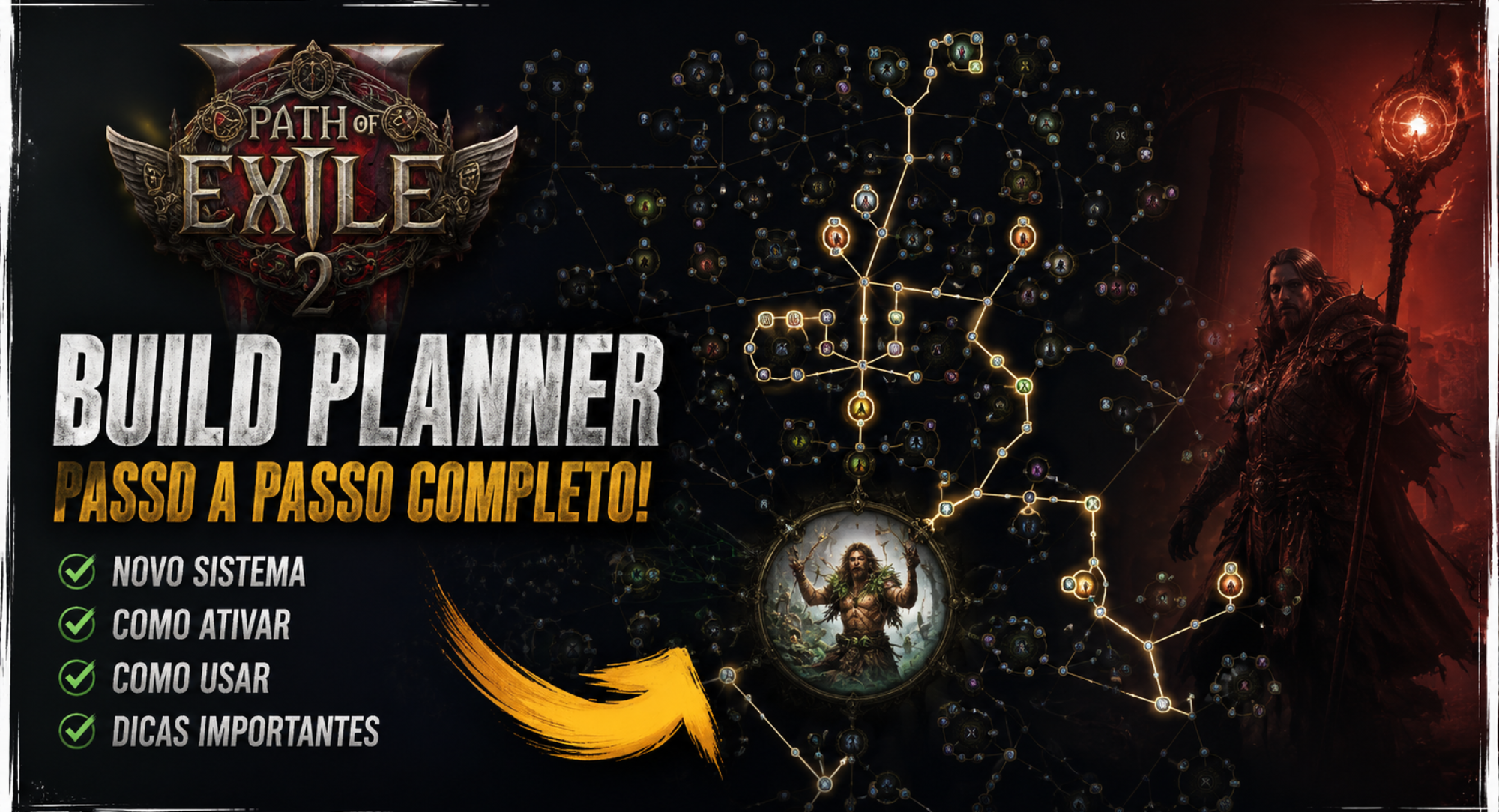 Path of Exile 2: Como Usar o Novo Build Planner e Importar Builds no Jogo
