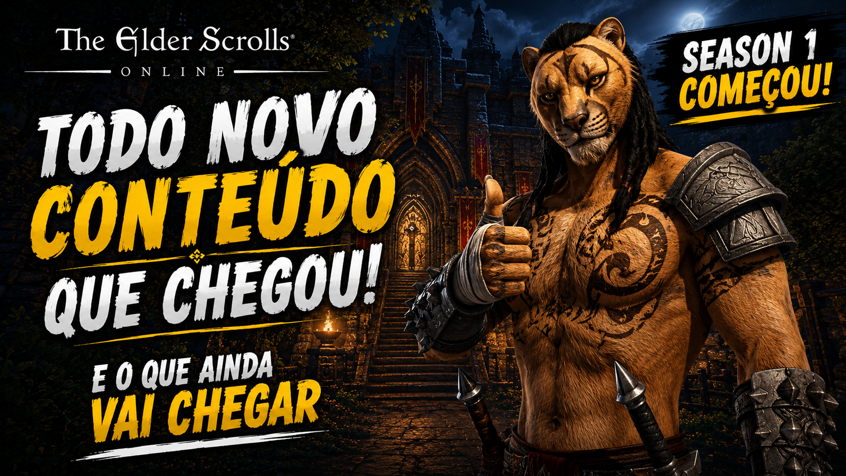 No momento, você está visualizando TUDO QUE É NOVO! Elder Scrolls Online UPDATE 50 Chegou com a Season 1